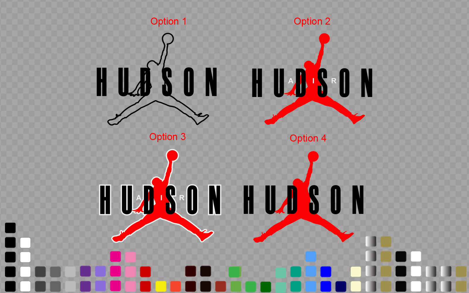 Custom Name Michael Jordan Decal Jumpman Sticker Basketball Wall Car Boys Room