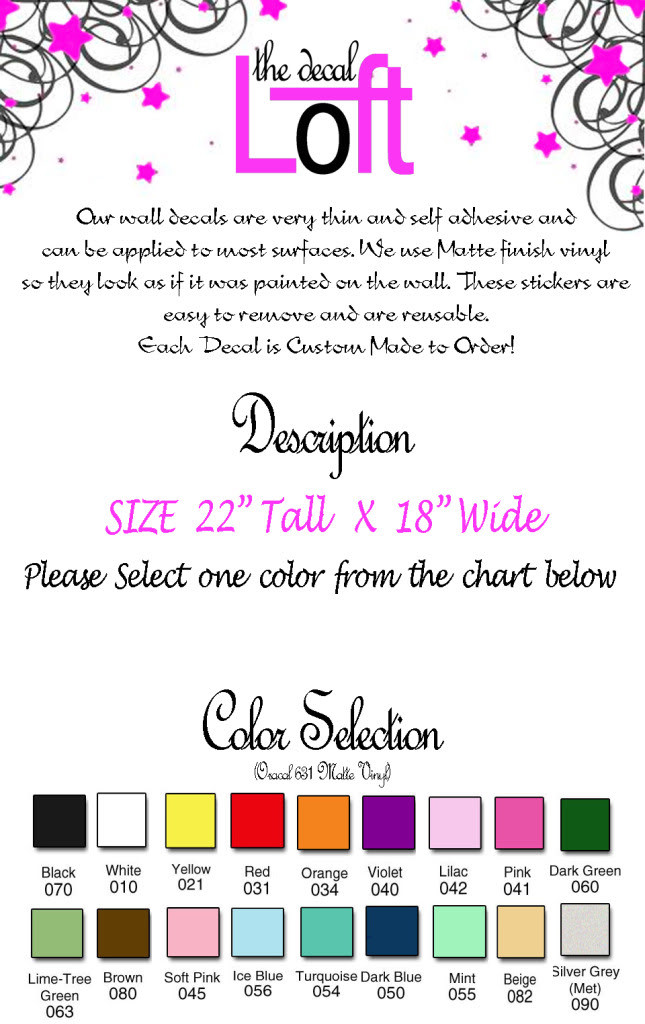 FOLLOW YOUR DREAMS WALL DECAL HEARTS VINYL DECAL GIRLS WALL DECAL BEDROOM DECAL