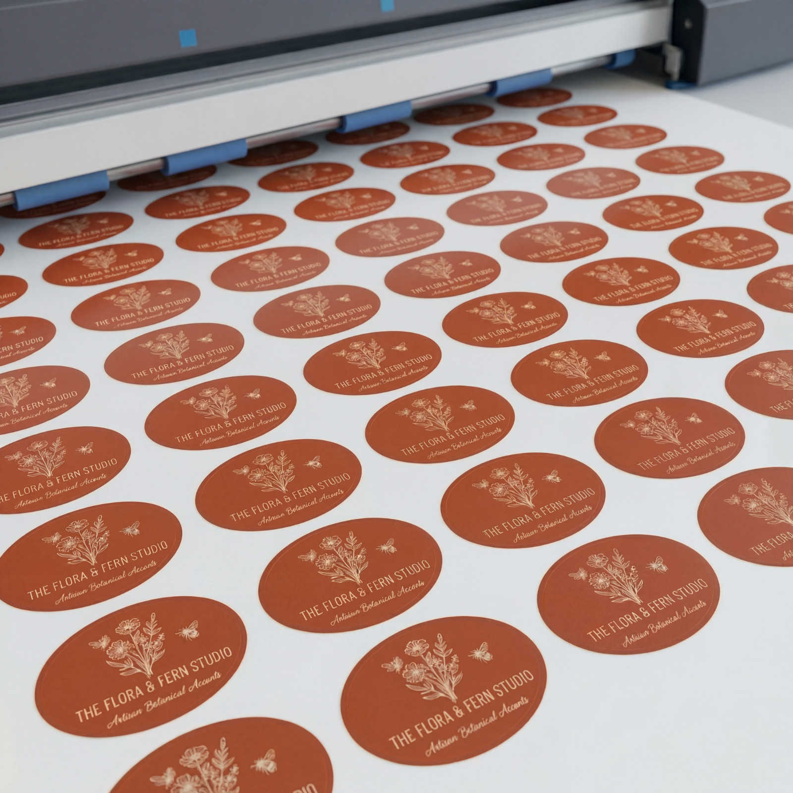 Custom Vinyl Stickers Your Logo, Waterproof Business Labels Die Cut Decals