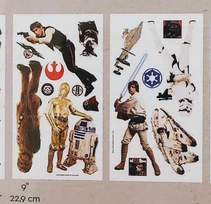 Disney STAR WARS 31 Wall Sticker Decor Graphic Decals
