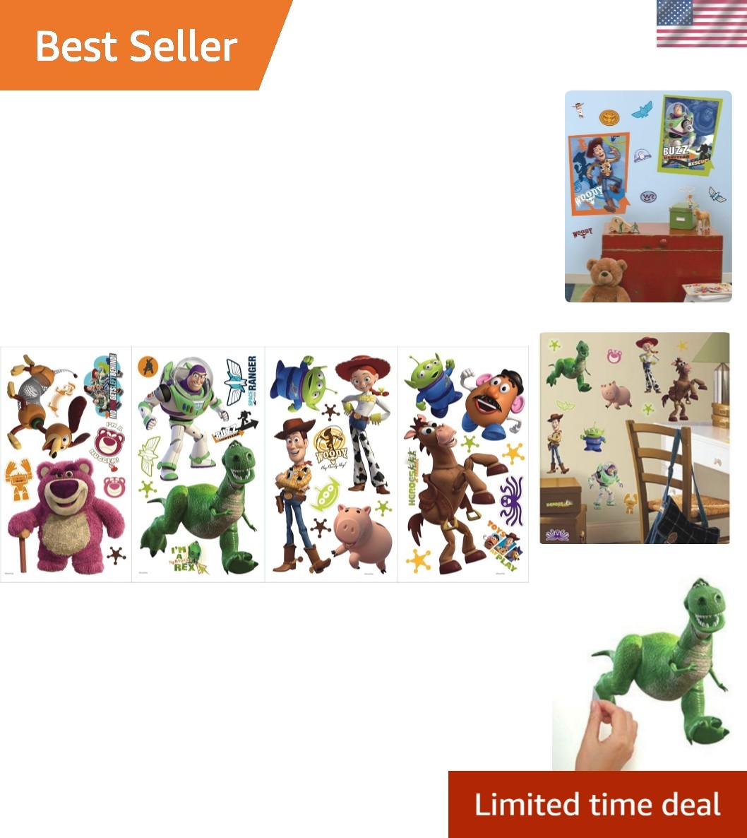 Toy Story 3 Peel and Stick Wall Decals