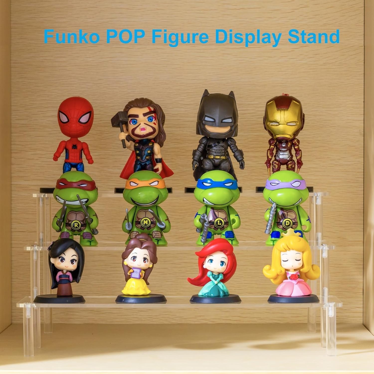 Large Acrylic Display Risers, Perfume Stand Organizer, Clear Acrylic Shelf Riser