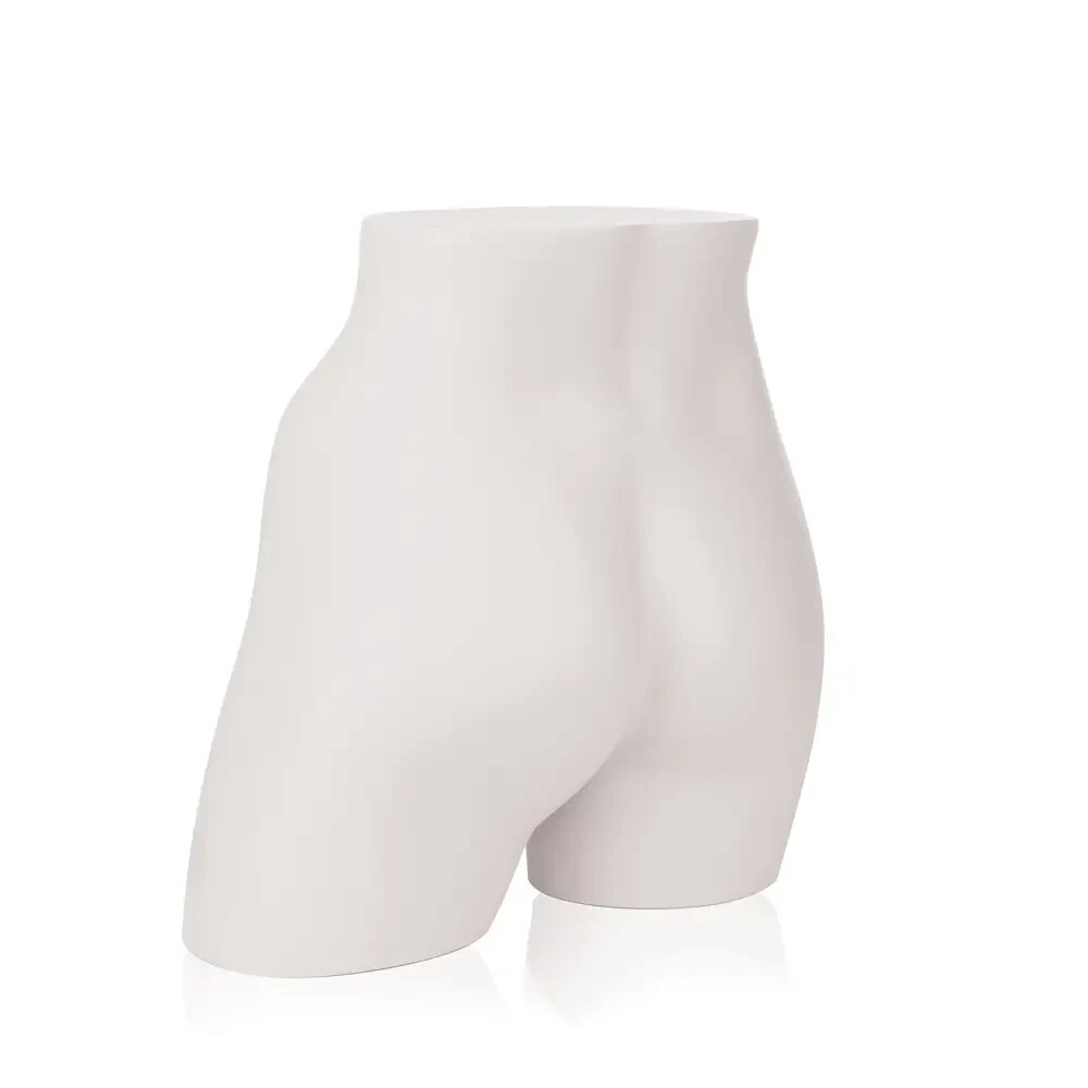 Female Full Round Butt Form for Countertop White Econoco TOR-2W109