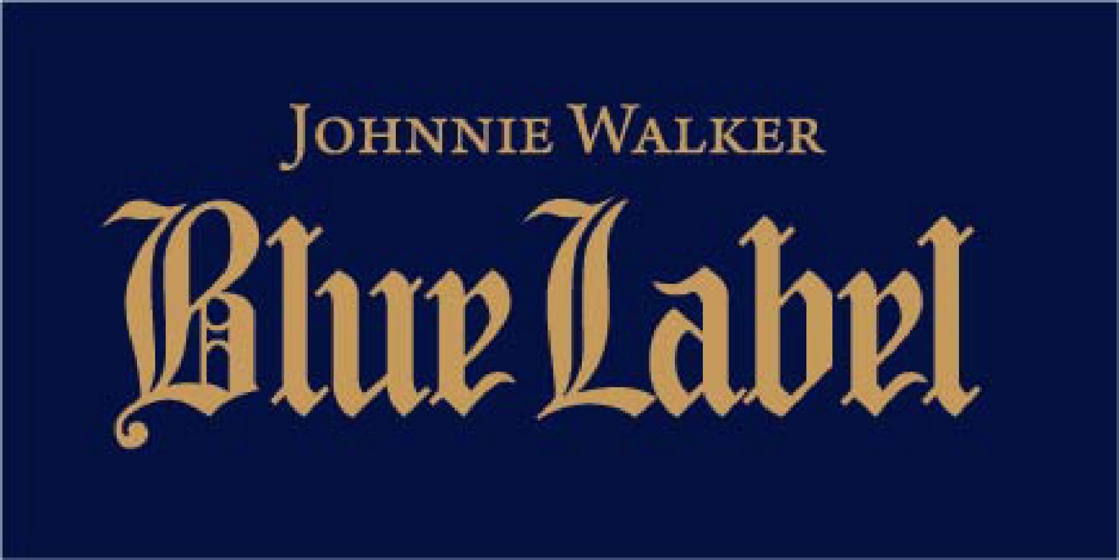 JOHNNIE WALKER Blue Label Sticker Decal *DIFFERENT SIZES* Whiskey Bar Wall