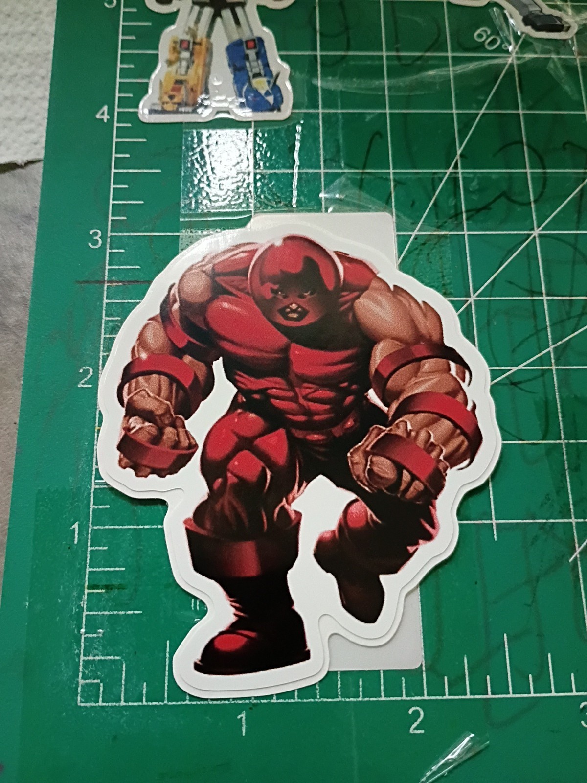 X-MEN X JUGGERNAUT X VYNIL DIE CUT GLOSSY STICKER X 3X2.5 INCH STICKER X XMEN