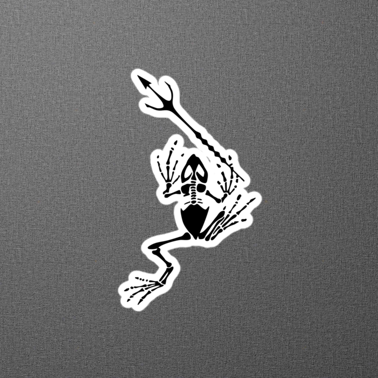 Navy Seals DEVGRU US Seal Team Frog Skeleton Sticker, 4" Length