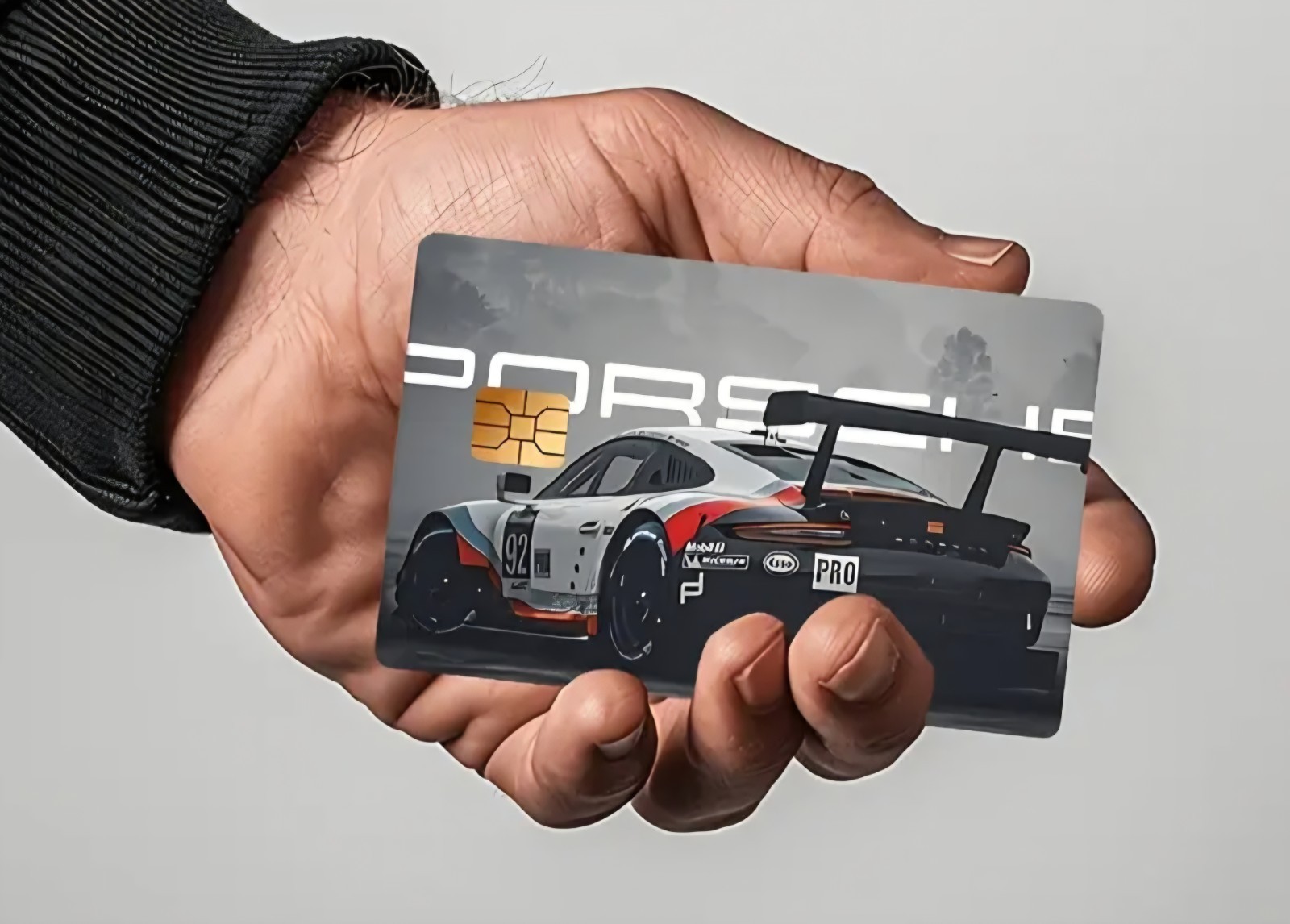 Porsche Sports Car Race Design Debit Credit Bank Card Skin Sticker NEW