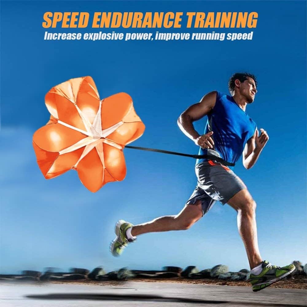 Running Speed Training, 56 inch Speed Drills Resistance Parachute Running Spr…