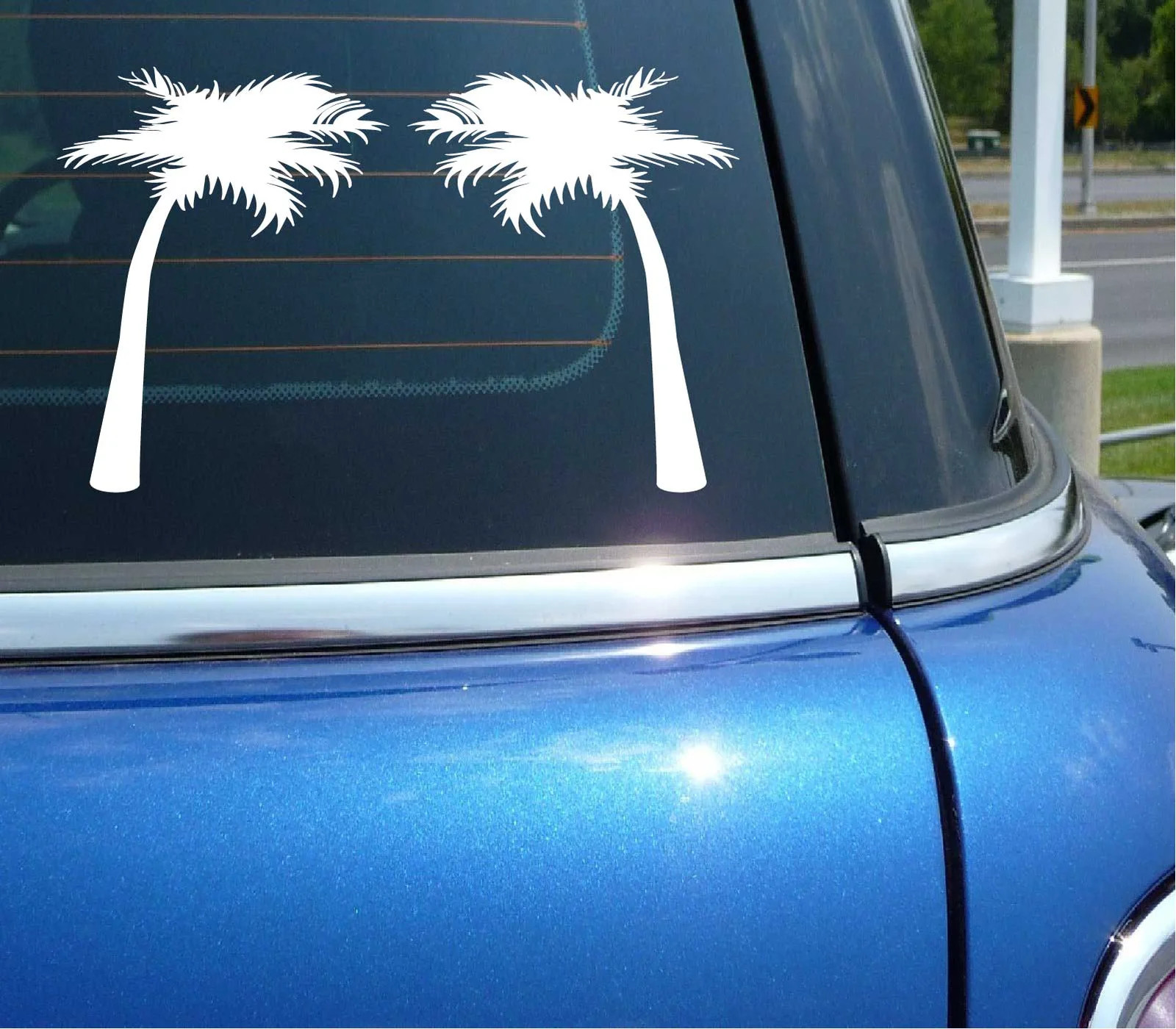 PALM TREE SET #2 STICKER DECAL BEACH OCEAN TROPICAL ISLAND CAR WINDOW WALL