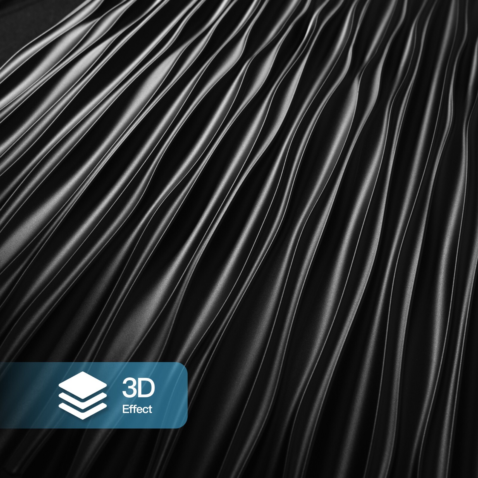 6 Pack 48" x 24" 3D PVC Wall Panels ,Ceilings,Black or White,Tree groove texture