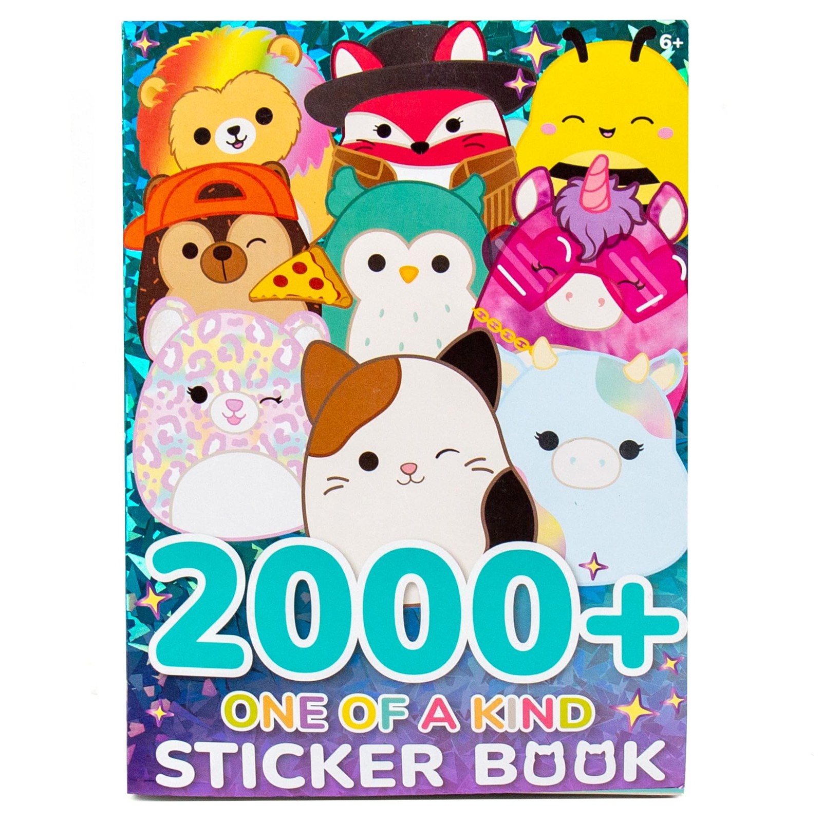Horizon Group USA Sticker Book Large Small Sizes Squishmallows Kids Stickers