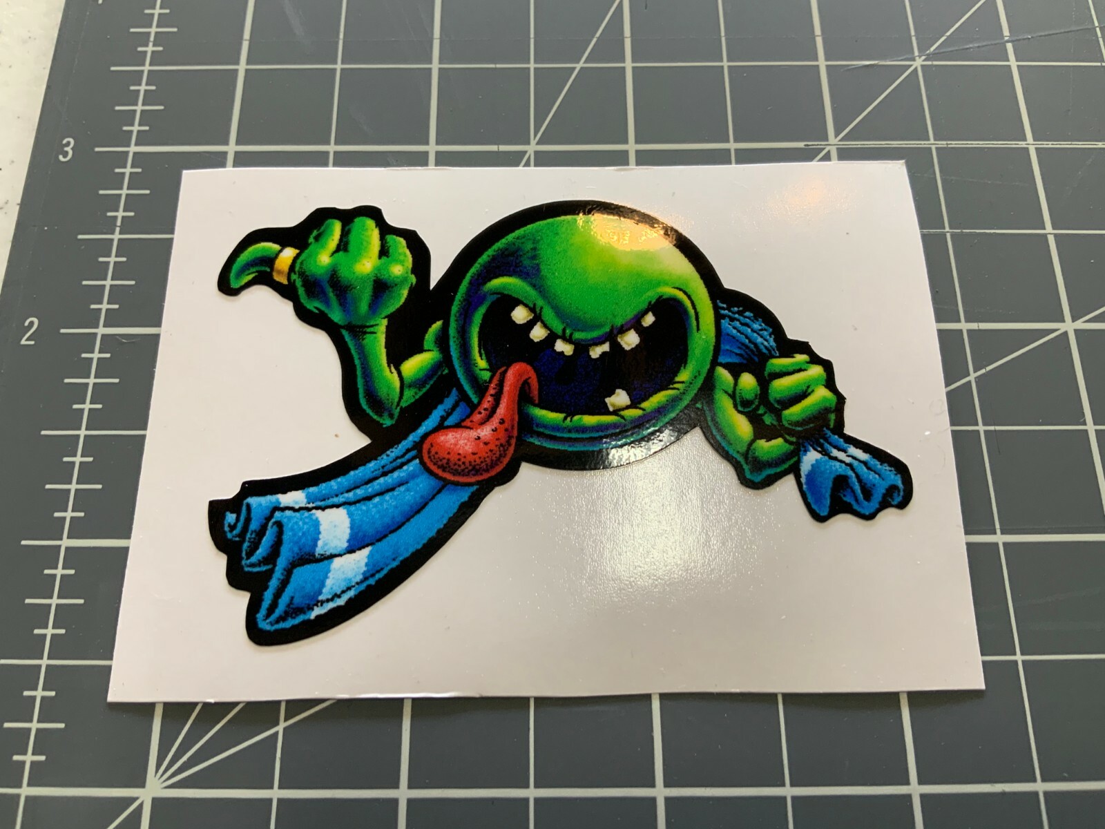 Cosmic Cutie Vinyl Sticker Alien Hitchhikers Guide to the Galaxy Don't Panic 123