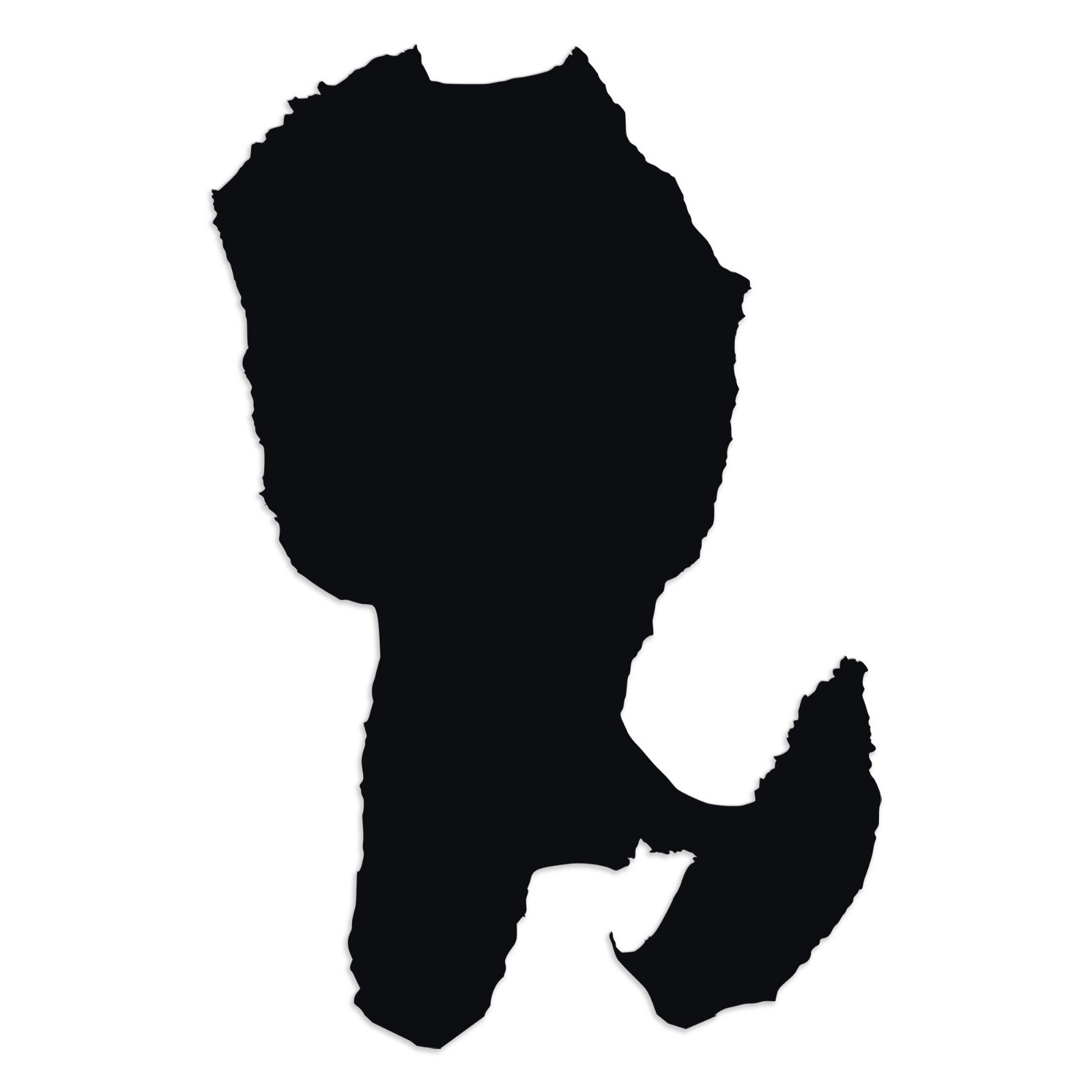 Grand Island Vinyl Decal – Michigan Great Lake Superior Die Cut Sticker