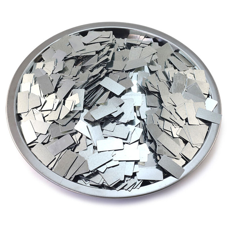 Thin Anti-rust Iron Sheet 100pcs Without Glue /Without Sticker Mini Metal Plates