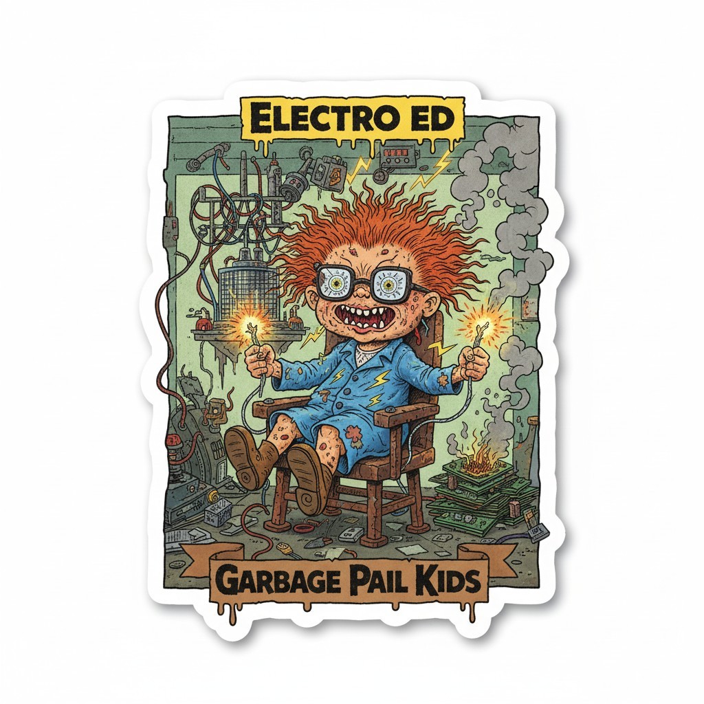 Garbage Pail Kids Stickers Decals Phone Laptop