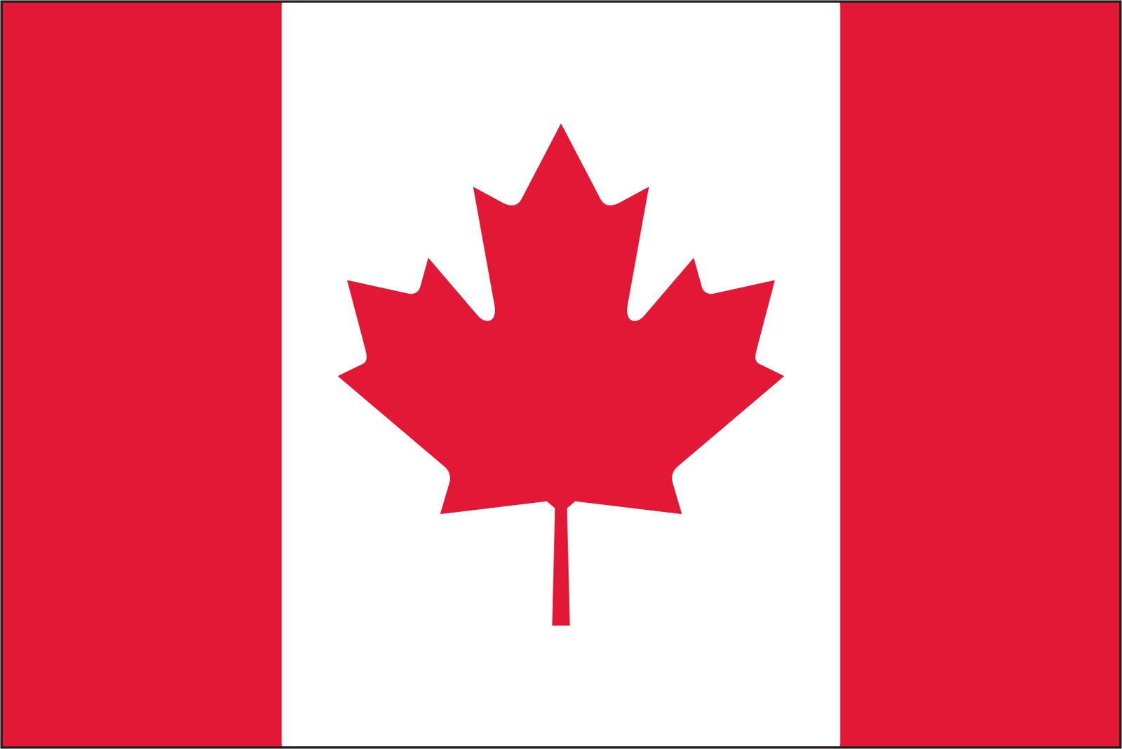 Canada Flag Vinyl Decal / Sticker ** 5 Sizes **
