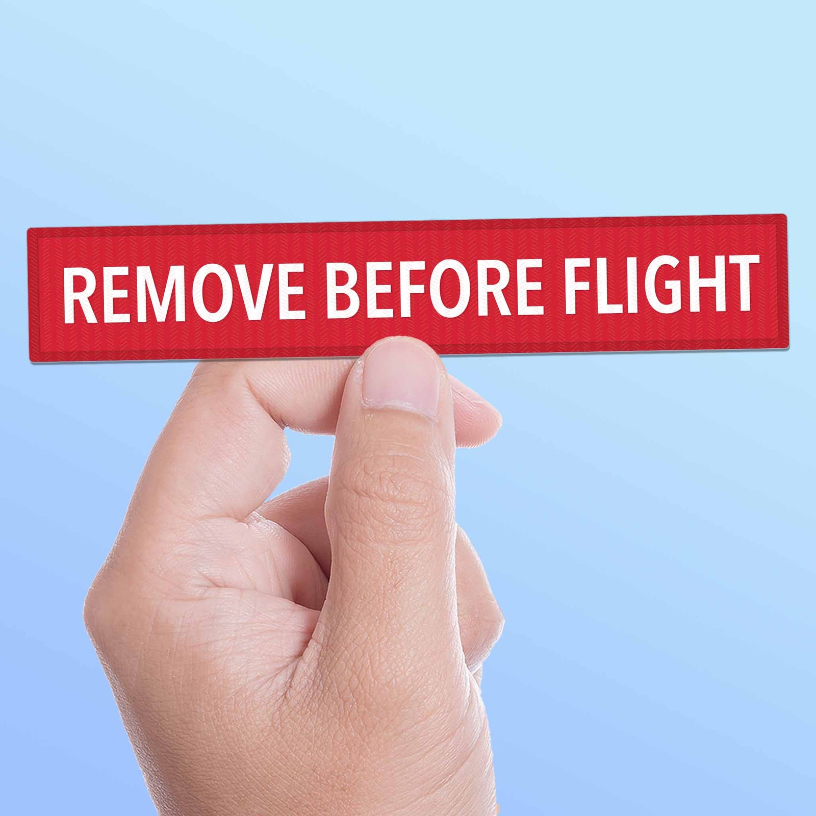 Remove Before Flight Sticker – Classic Aircraft Tag Decal
