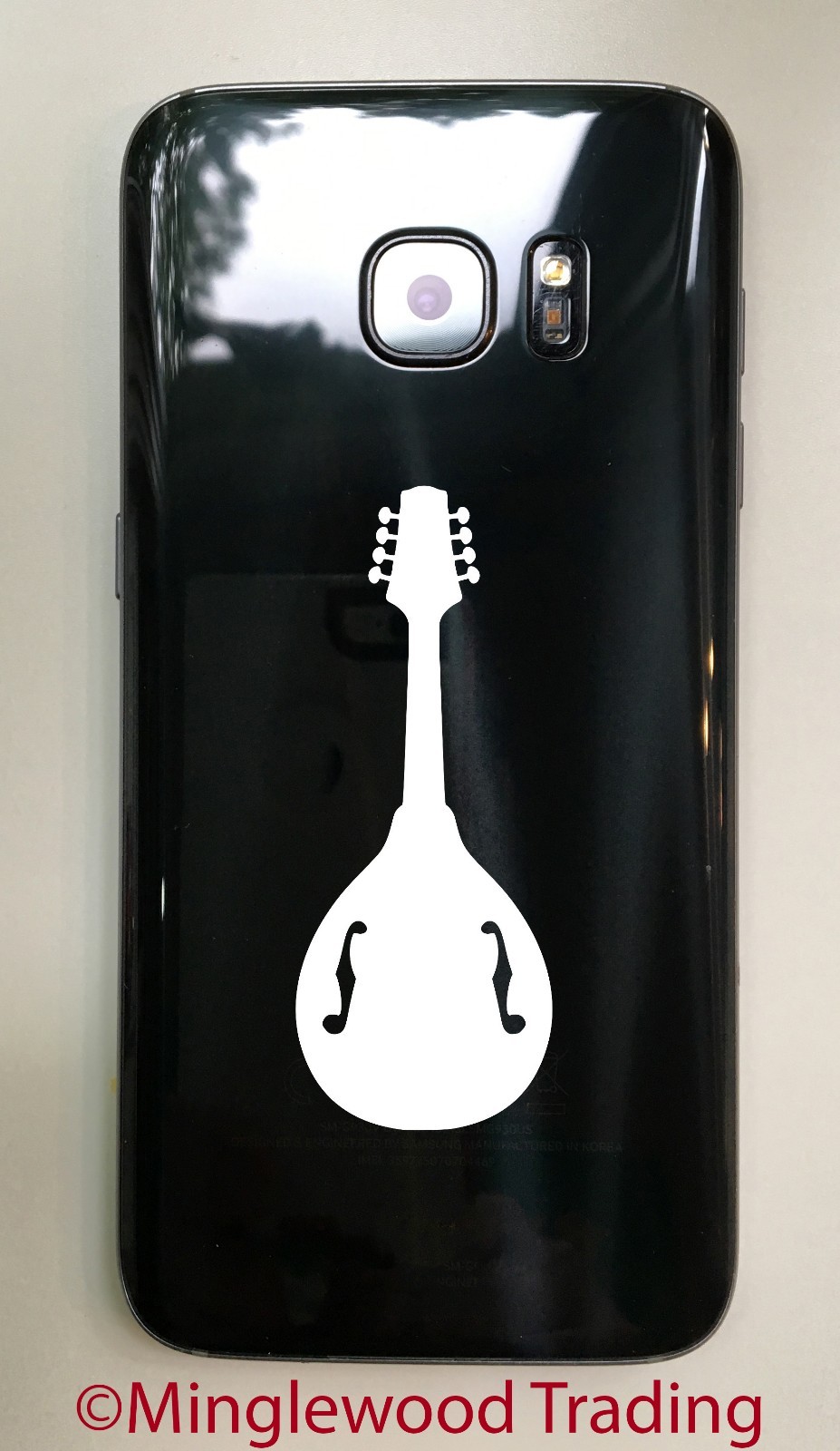 MANDOLIN Vinyl Decal Sticker – Bluegrass – Picking – Instrument Guitar