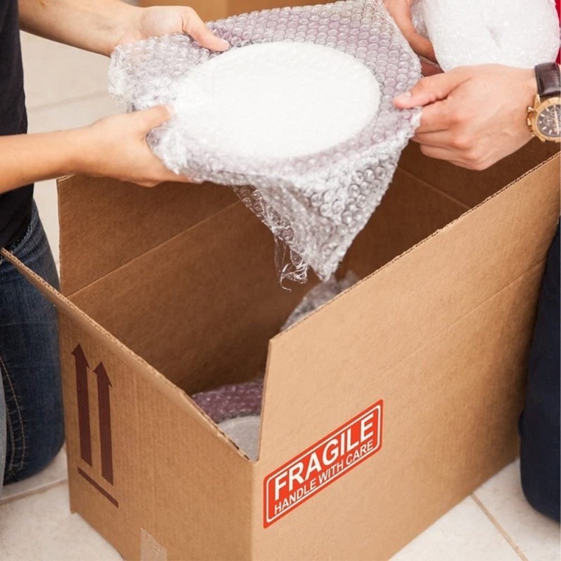 120Pcs Fragile Sticker Adhesive Warning Labels 3x1Inch for Shipping Boxes Carton