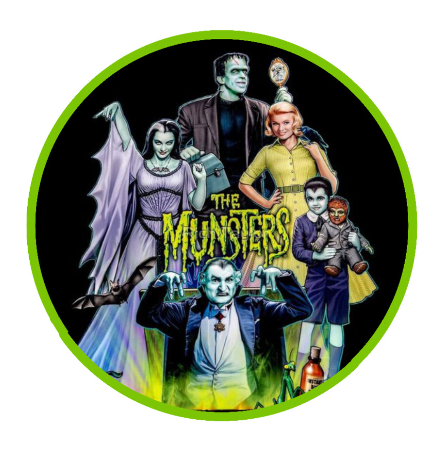 The Munsters – Classic TV – 4" Vinyl Decal Car Truck Cooler Laptop Bar Grill