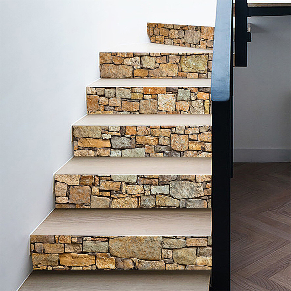 Self-adhesive Staircase Stair Riser Floor Stickers DIY Wall Decal Home Decor
