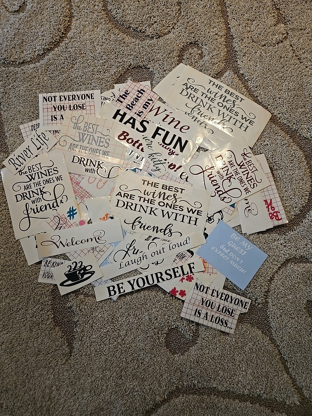 Vinyl Cut Designs Made With Oracle 651 Over 200 pieces Ready to use