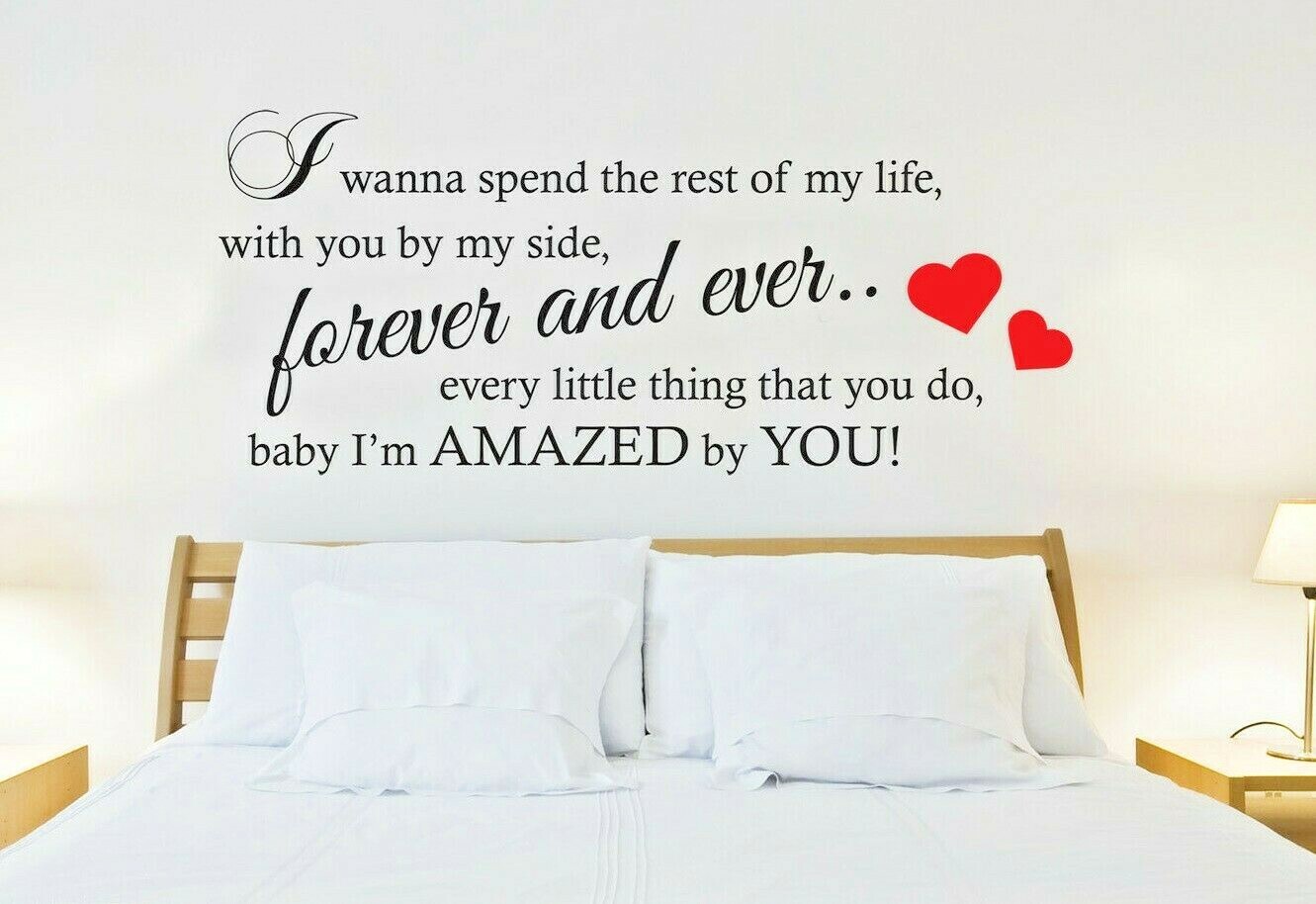 LONESTAR – AMAZED SONG LYRICS – WALL STICKER DECAL TRANSFER