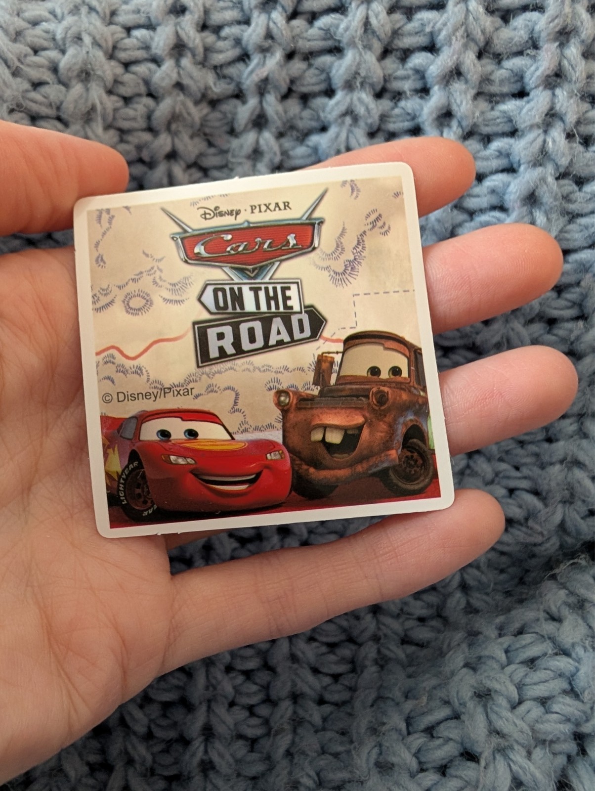 Cars, Pixar, Sticker, Disney, Lightning McQueen, Mater, Sally, Doc Hudson