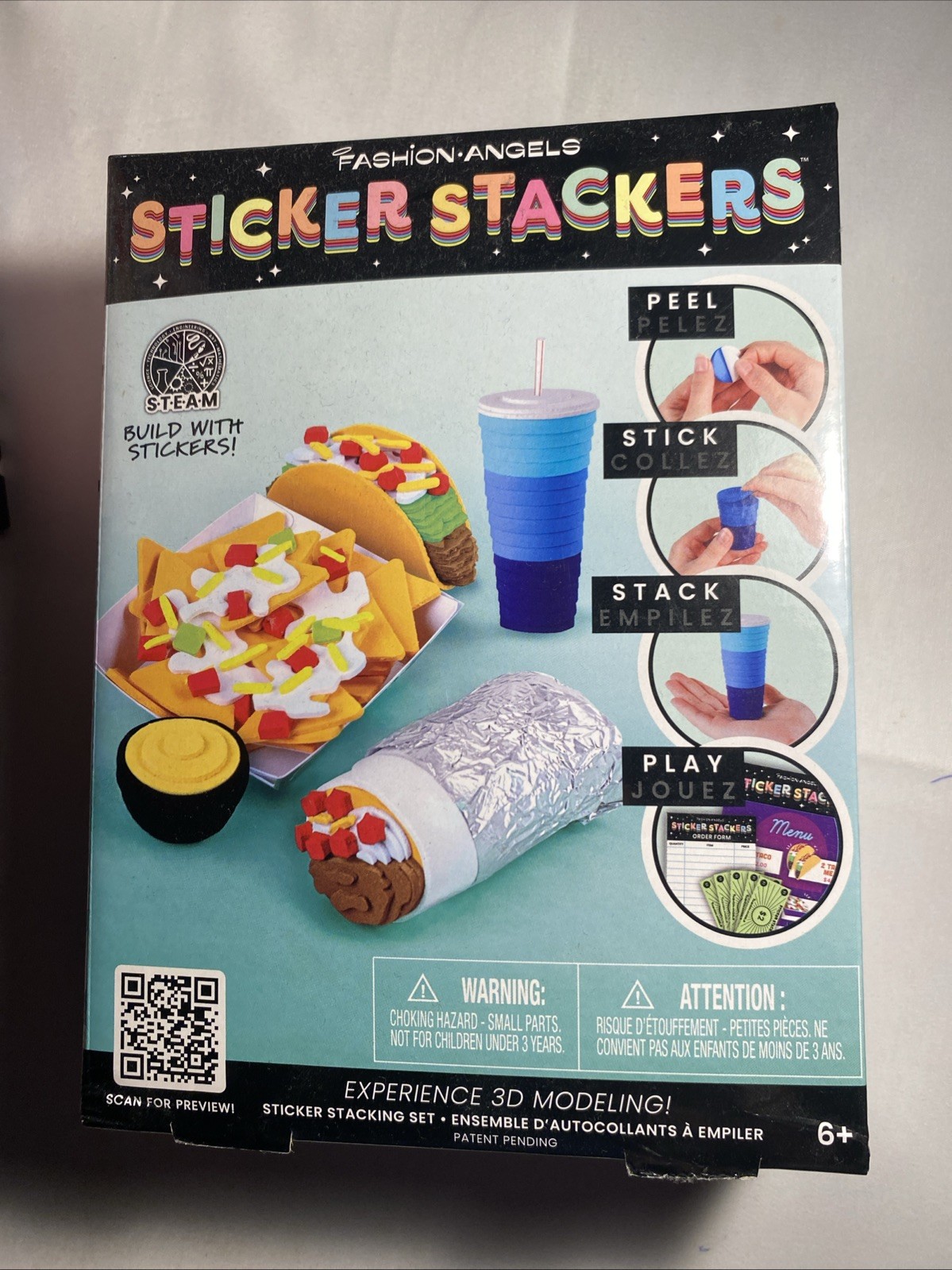 5 – Fashion Angels Sticker Stackers Foam Sticker Stacking System – Free Shipping