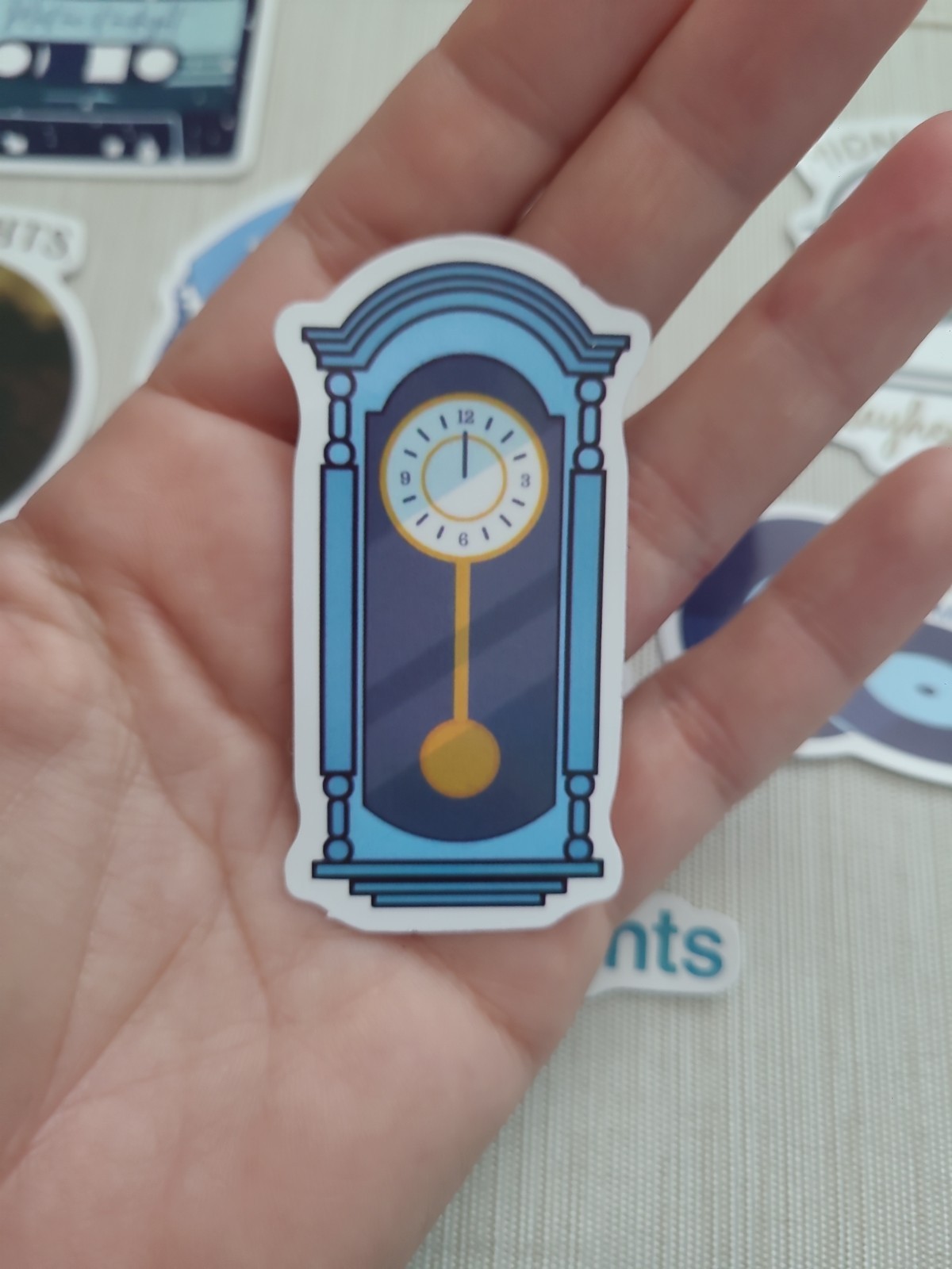Taylor Swift vinyl sticker Set Of 8 Midnights The Eras Tour Anti-hero Clock