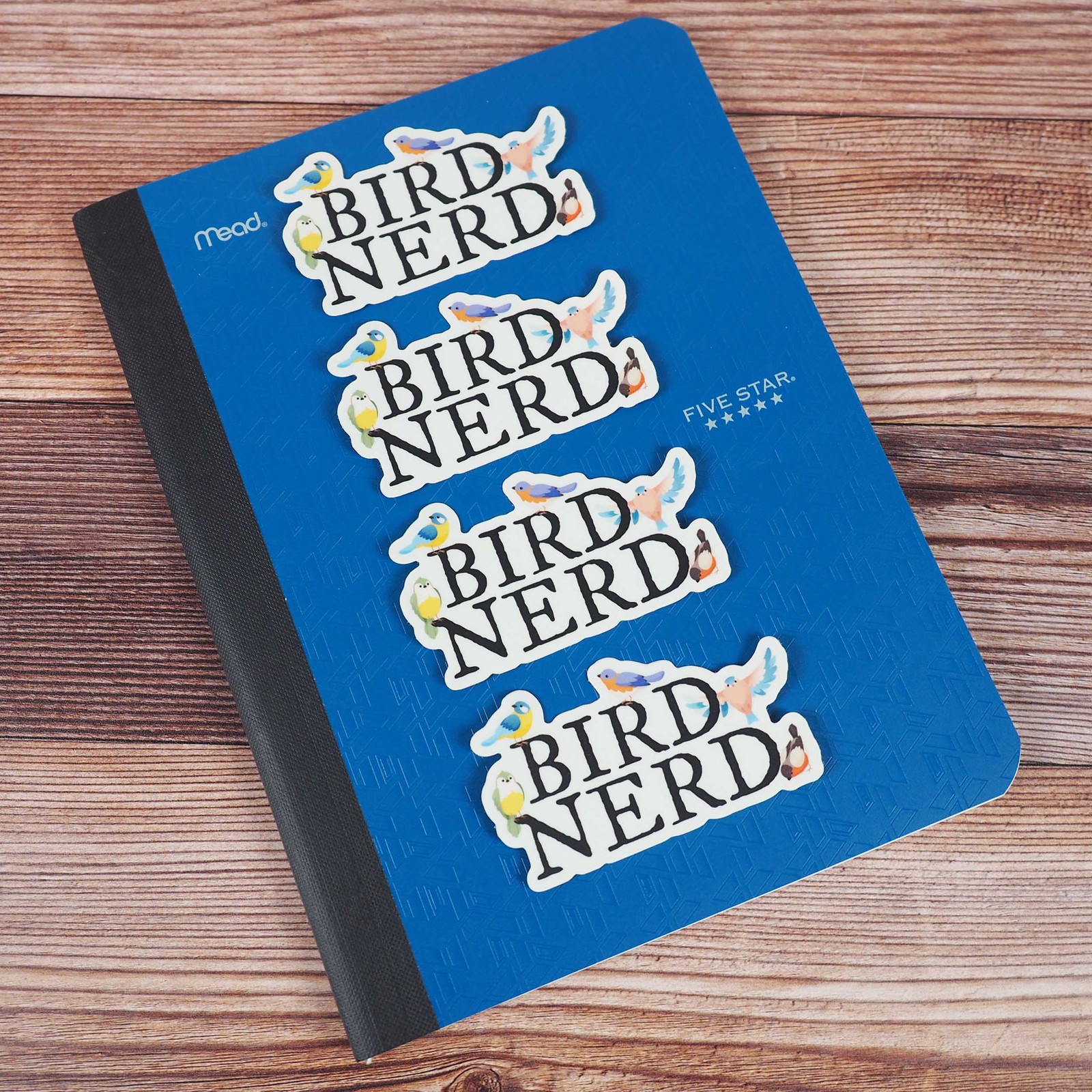 Bird Nerd Birding Sticker – Cute Birdwatcher Gift