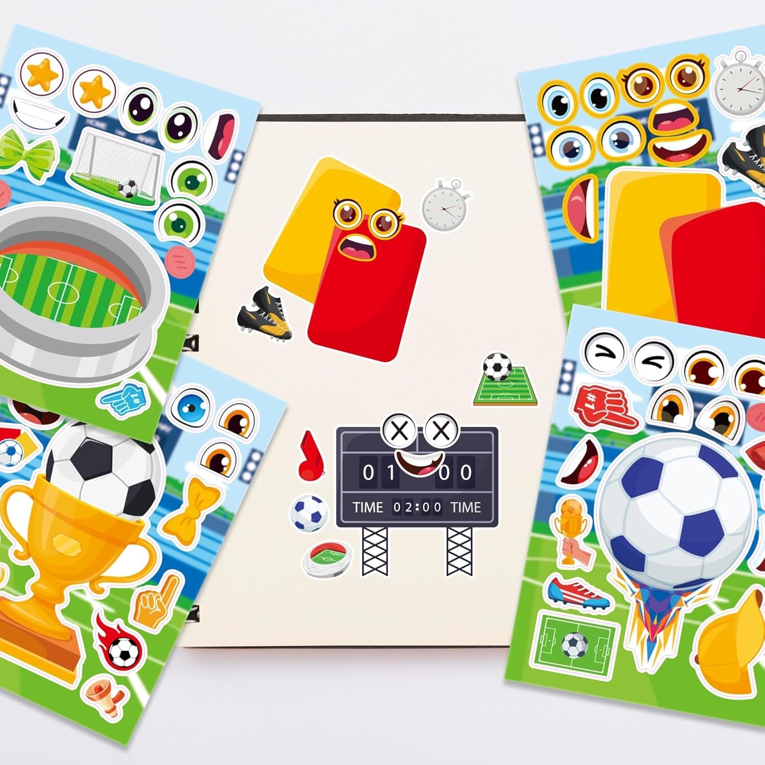 2026 World Cup Themed Make Your Own Soccer Stickers – Perfect for Party Crafts