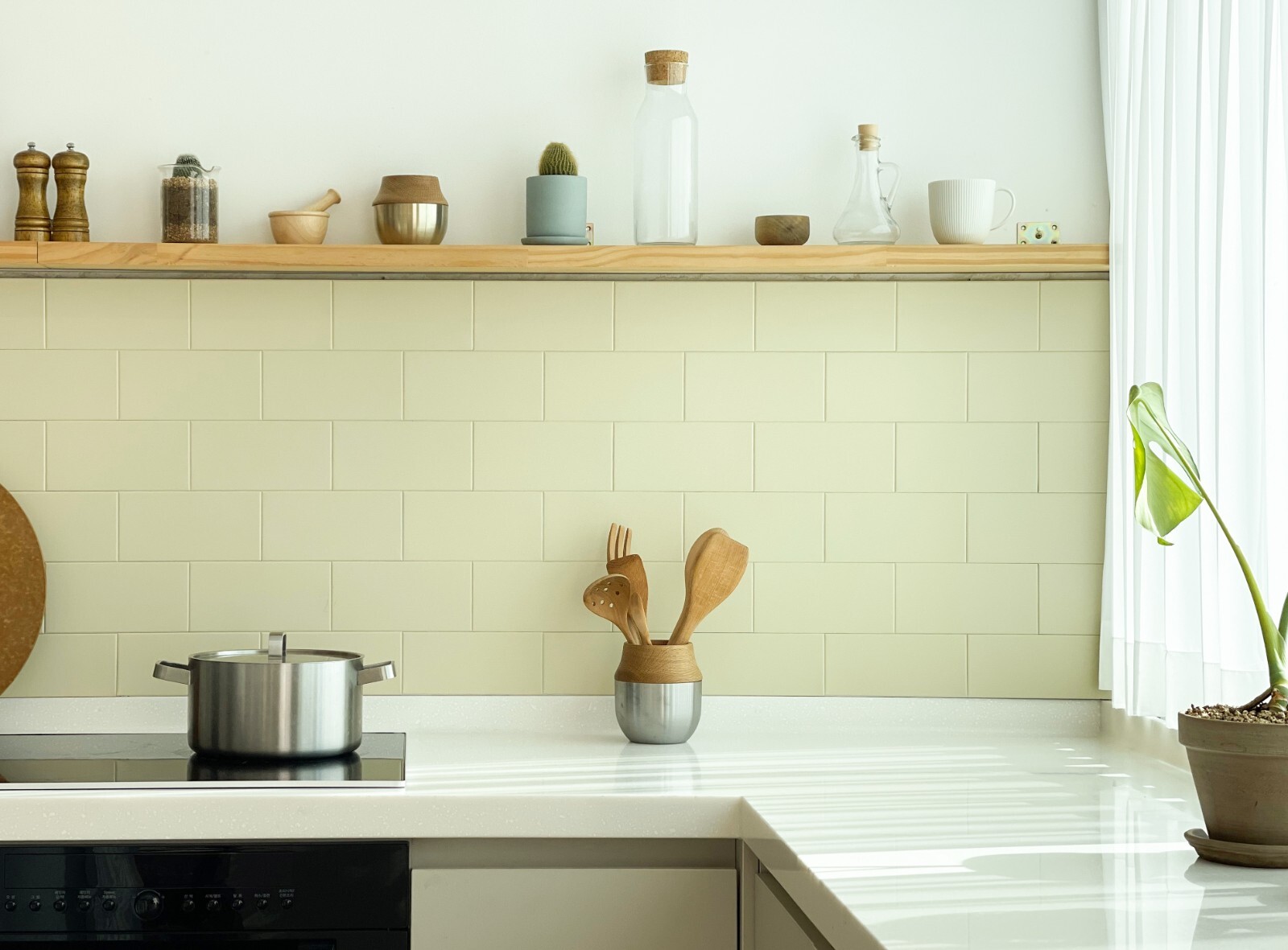 Peel & Stick Metal Tile kitchen backsplash 3.93"x7.87"(100MM x 200MM)