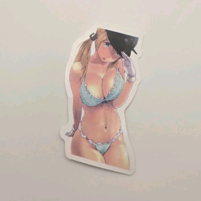 Anime & Manga Multicolor Vinyl Sticker Decal, Decorative Wall