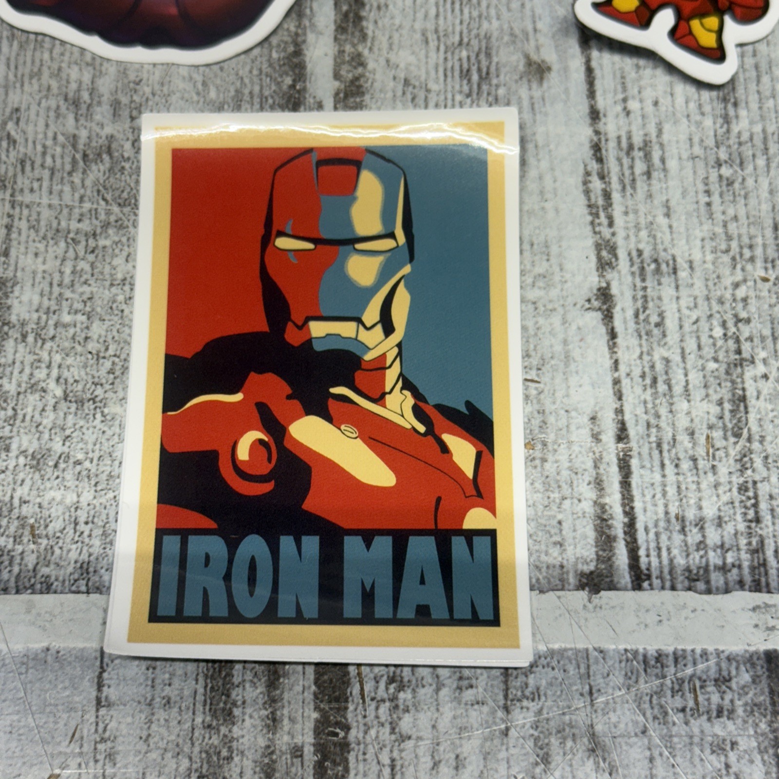 Ironman Sticker Lot Of 7 Water bottle Laptop Marvel Fun Artwork