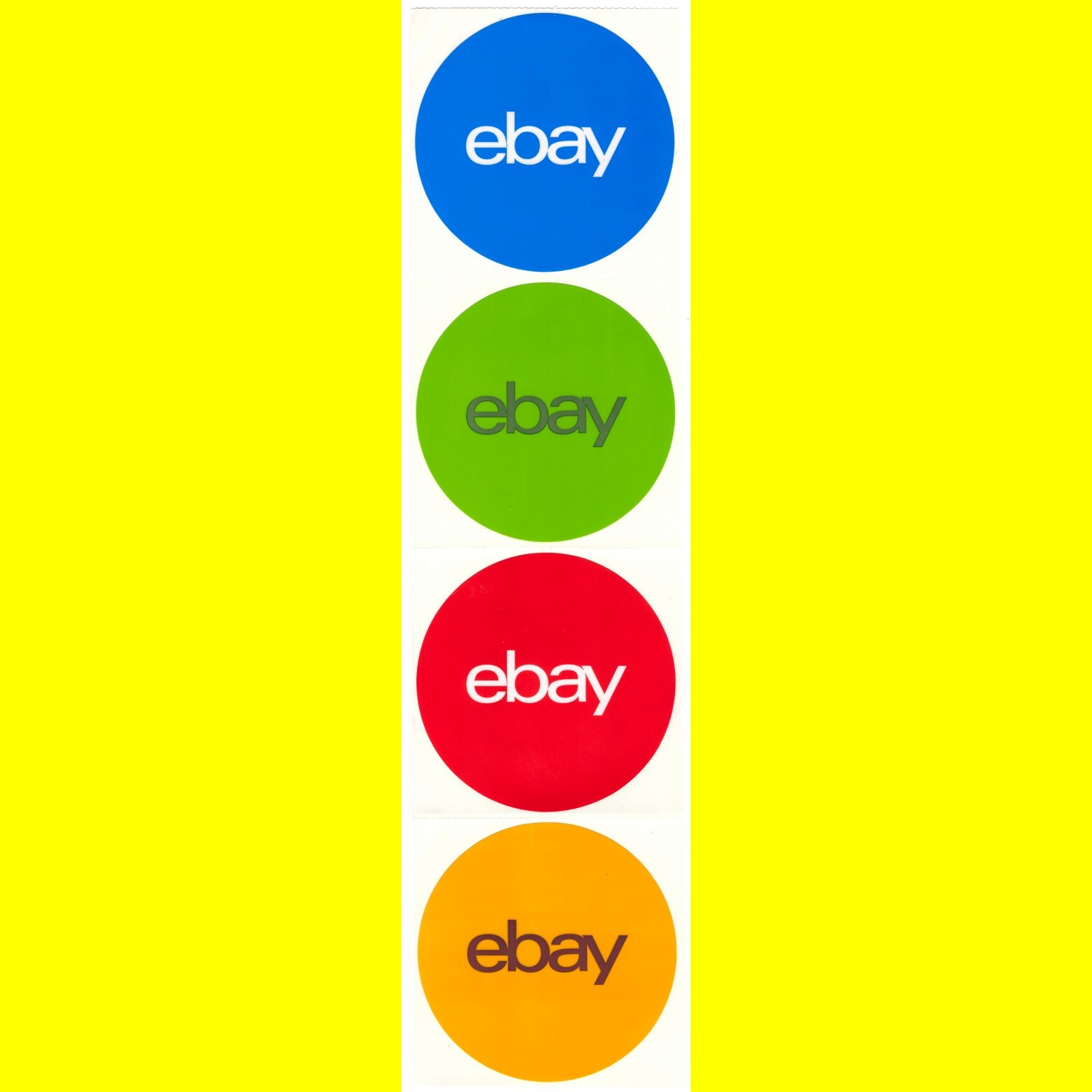 eBAY logo **OFFICIAL** –authentic– !!GENUINE!! stickers decals ebayana