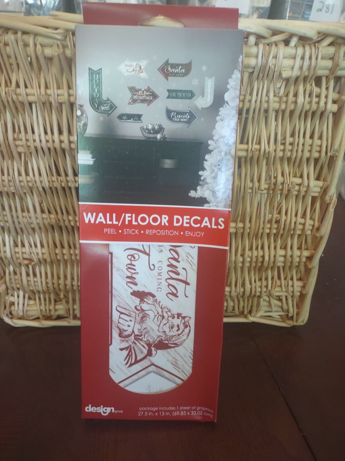 Wall/Floor Decals Christmas Arrows 27.5 In X 13 In.