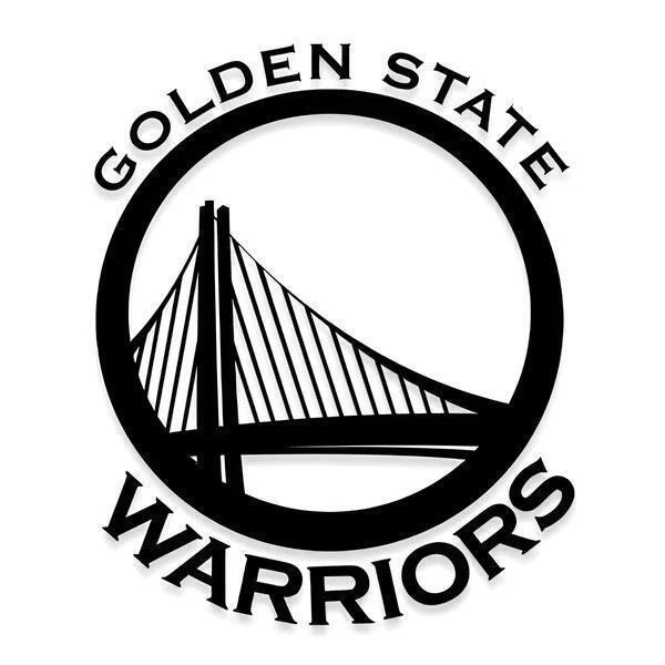 Vinyl Decal Car Truck Sticker Wall NBA Basketball Golden State Warriors Logo v3