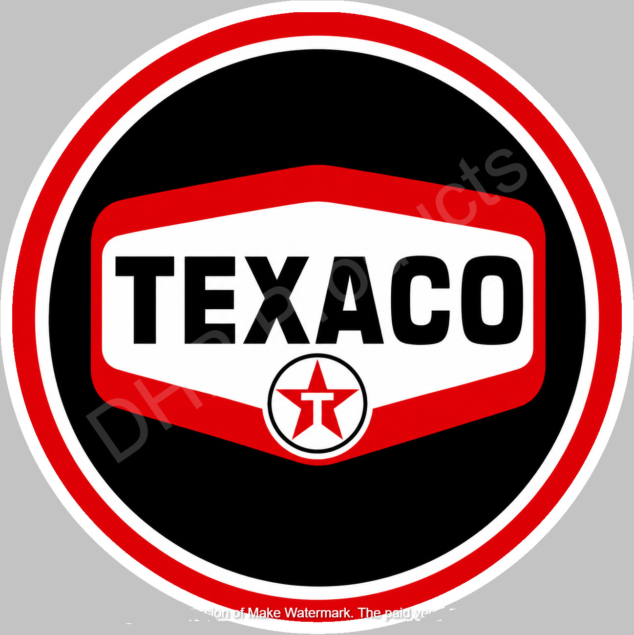 Texaco Star Motor Oil Gas Gasoline Decal Sticker Car Truck Window Laptop 07