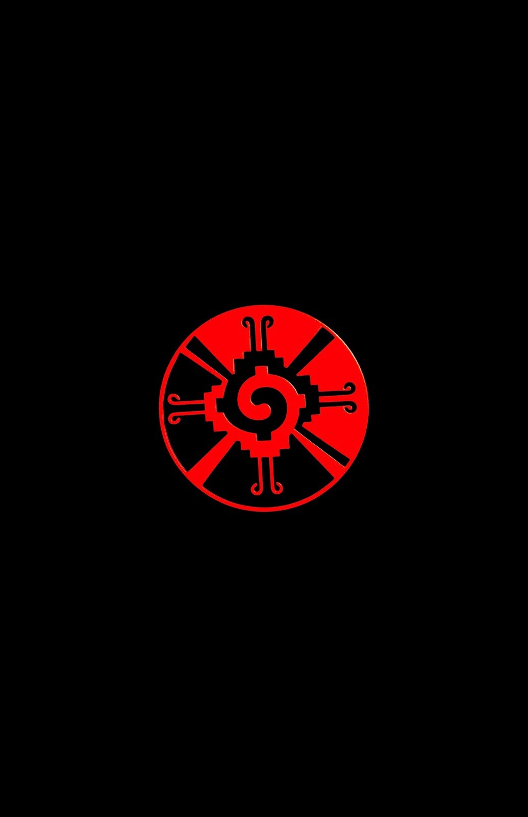 Hunab Ku Sticker, Decal Permanent Vinyl, Mexico, Mayan, Guitar , Desk, laptop