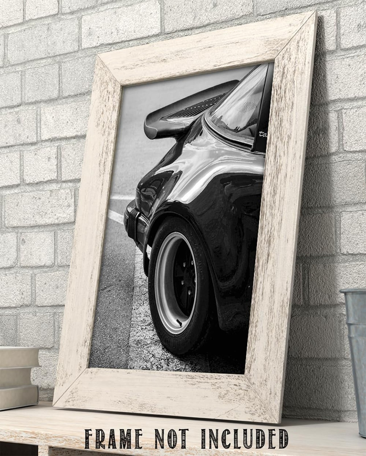 Porsche 911 Fin – Luxury Car Photography 11×14 Unframed Print, Sleek Curves, …