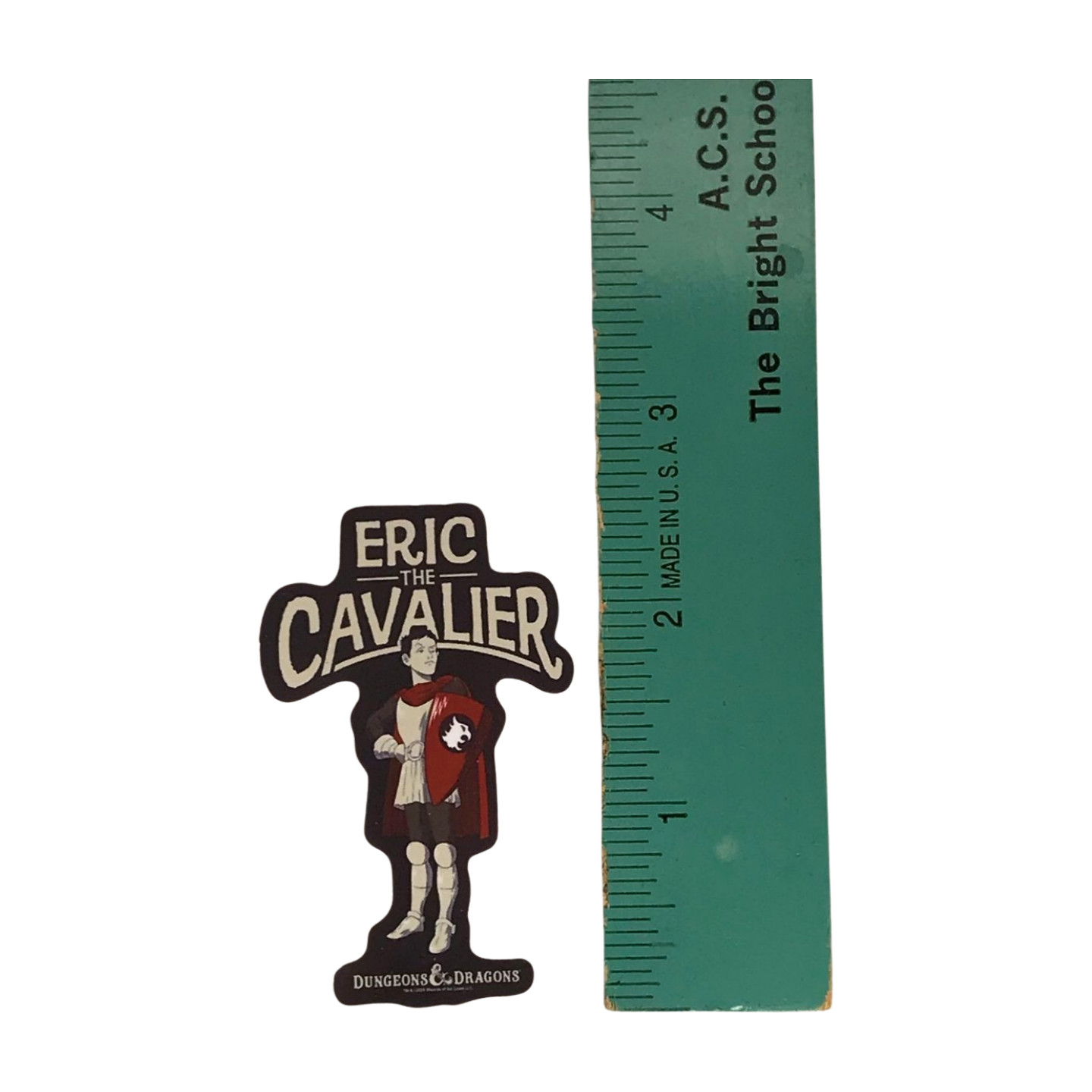 Eric the Cavalier Dungeons & Dragons Sticker
