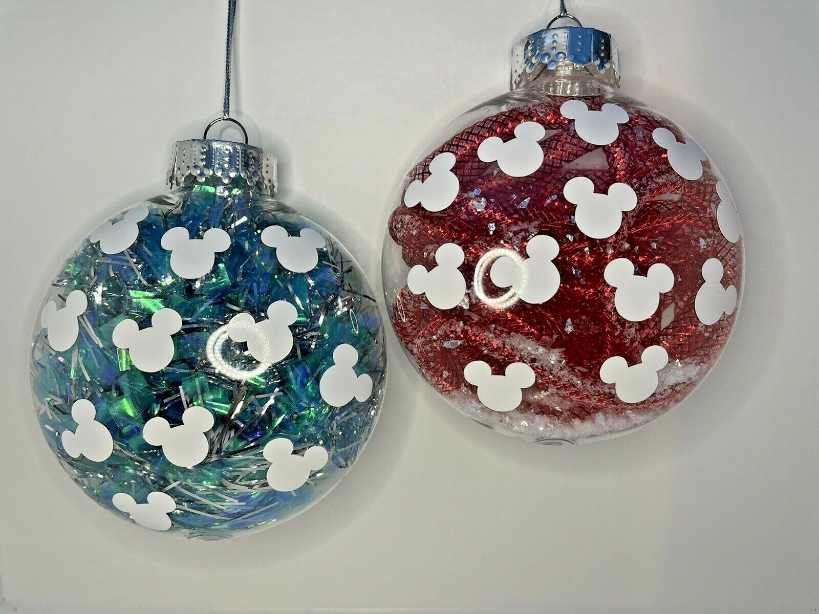 MICKEY MOUSE die cut vinyl decals (32) for ornaments #97 BOGO 25% OFF