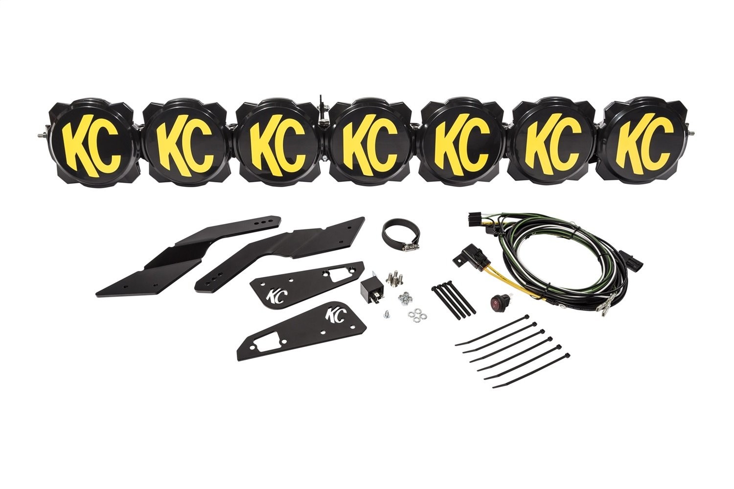 KC Hilites 91334 Gravity LED Pro6 LED Light Bar 45 in. 7 Light System