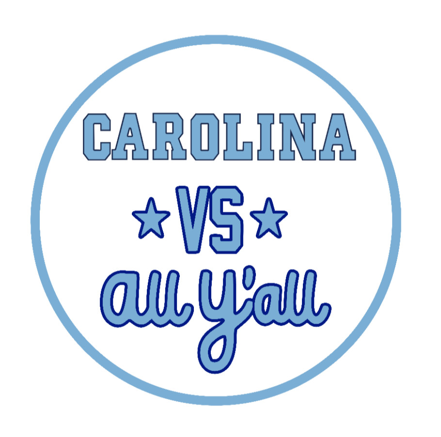 North Carolina – VS All Y'all – Vinyl Decal 4" Car Truck Laptop Cooler Smoker 25