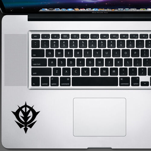 Gundam Zeon Cartoon Decal Sticker for Window Laptop Macbook Trackpad Cell Phone