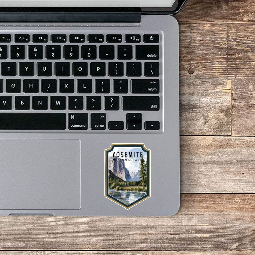 Yosemite National Park Sticker, Peel N' Stick, Different Sizes