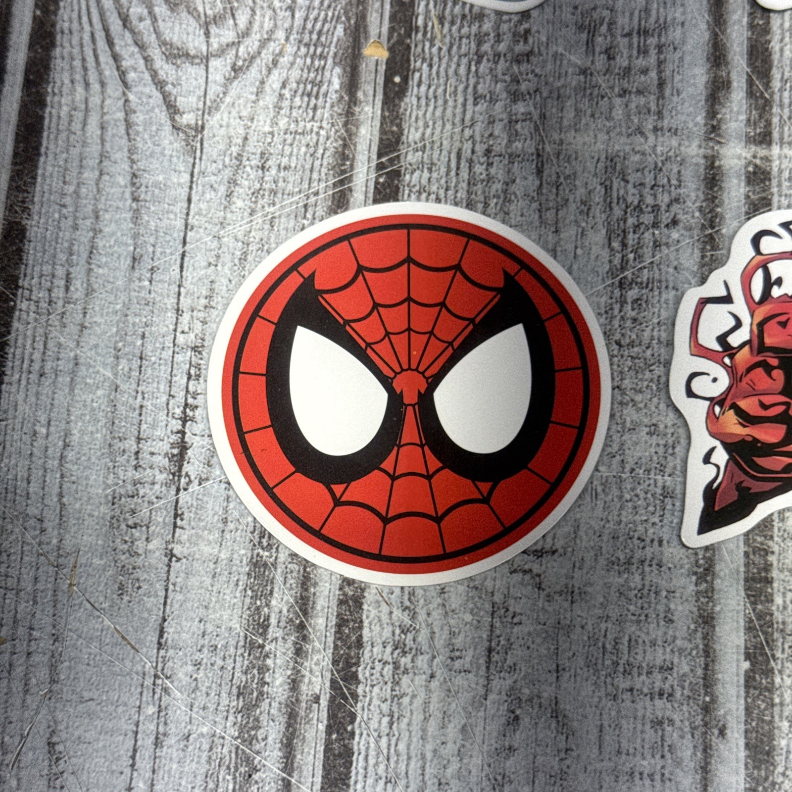 Spider-Man Sticker Lot Of 8 Venom Gwen Marvel Water bottle Laptop Fun Art