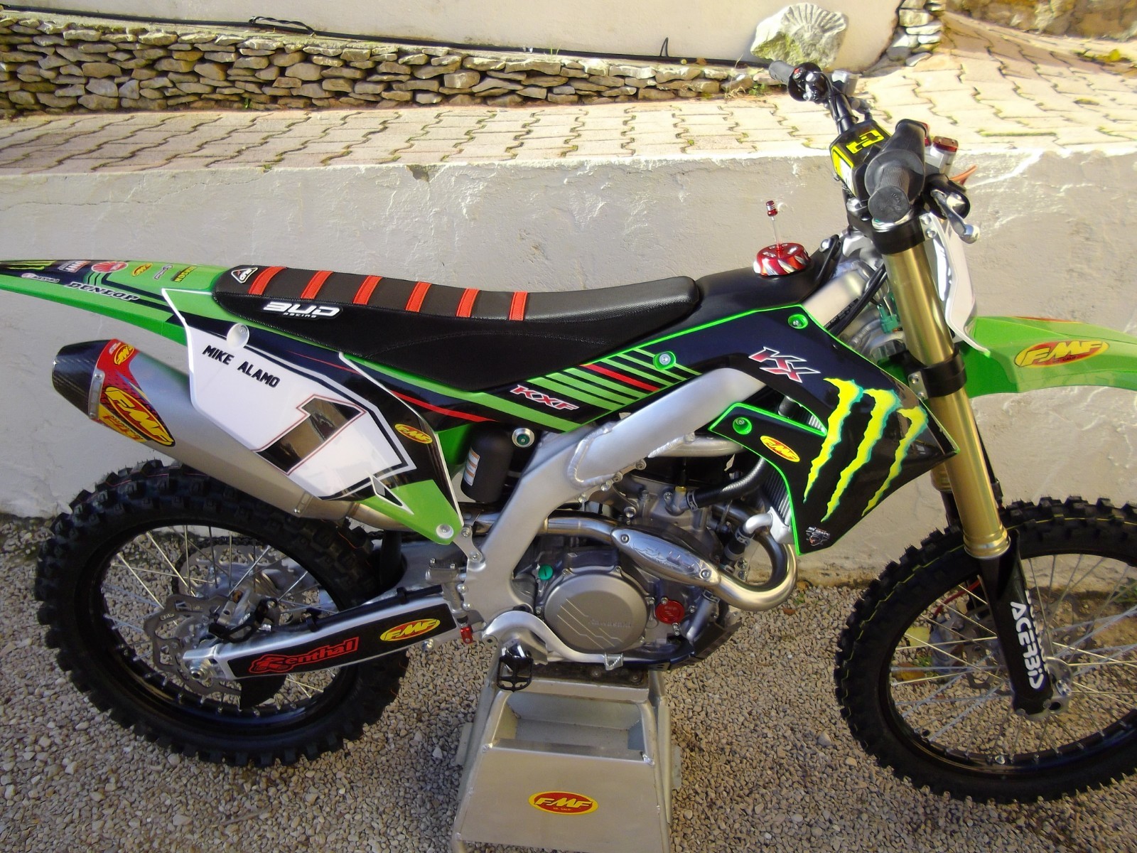 Motorcycle Decal Kit for Kawasaki KXF – Eli Tomac Replica 2018