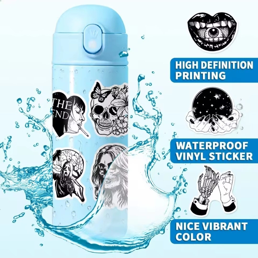 10 pc Gothic Sticker Set Collectible Stickers ST9